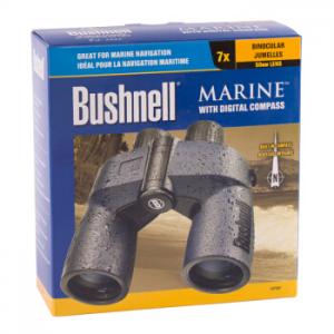 BUSHNELL 航海军高清测距用防水数字罗盘微光夜视望自动对焦 望远镜 137507-数字罗盘